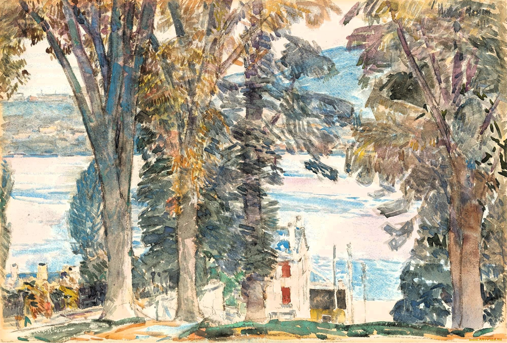 , frederick childe hassam, , , 